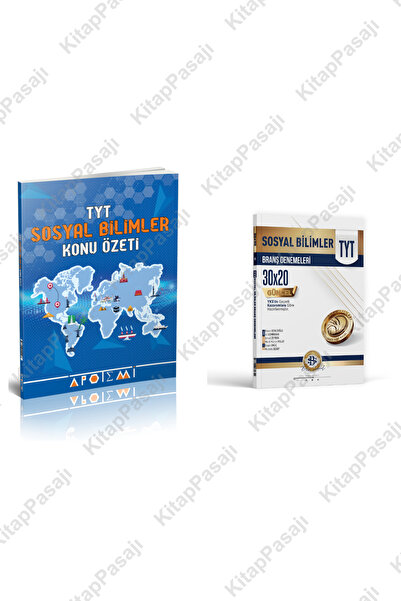 Apotemi Yayınları Apotemi Tyt Sosyal Bilimler Konu Özeti + Bilgi Sarmal Tyt 3...