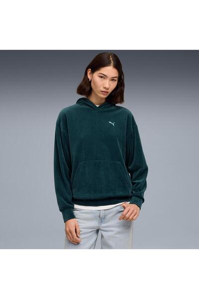 Puma ESSENTIALS ELEVATED Hanorac din velur pentru femei