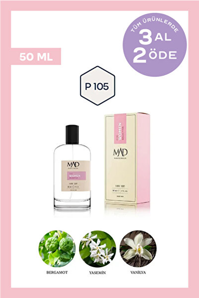 Mad Parfüm Mad P105 Selective 50 ml Kadın Parfüm | Çiçeksi & Misk Notalar
