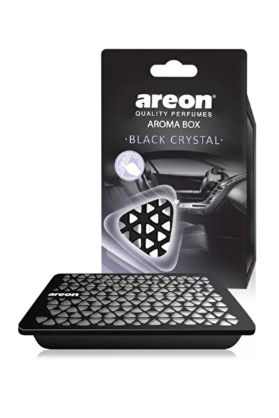 Areon Aroma Box Black Crystal Bardaklik Oto Araç Kokusu