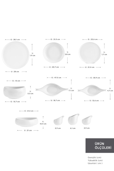 Karaca Earth Collection Clay 55 Parça 12 Kişilik Yemek Takımı