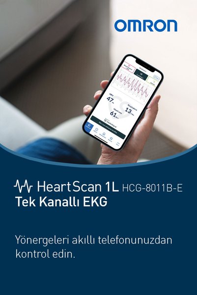 Omron HeartScan 1L Tek Kanallı Taşınabilir EKG Ölçüm Cihazı