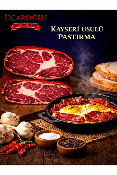 UÇAROĞLU ET ÜRÜNLERİ UÇAROĞLU KAYSERİ USULU ANTRİKOT PASTIRMA - 5000GR(5KG)