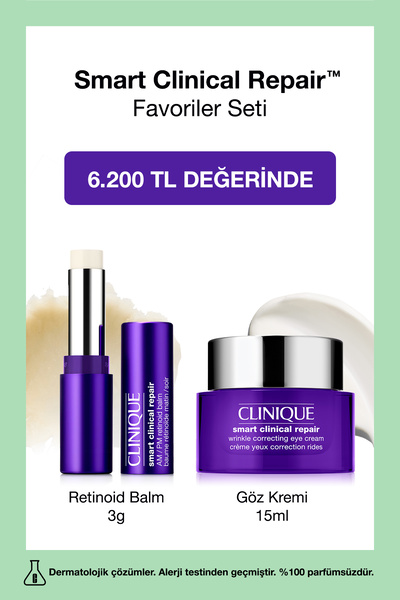 Clinique Smart Clinical Repair™ Favorileri Seti | Hyalüronik Asit