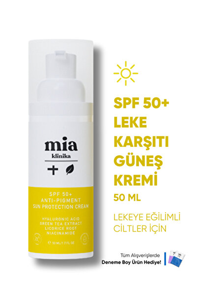mia klinika Spf 50+ İnce Çizgi Görünümü Azaltmaya Yardımcı, Pürüzsüzleştirici...