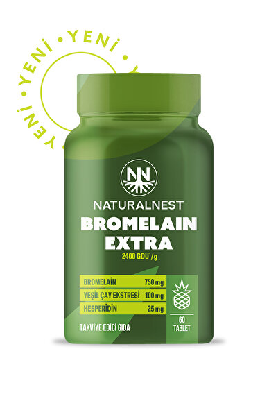 Naturalnest Bromelain Extra 2400 GDU/g 60 Tablet