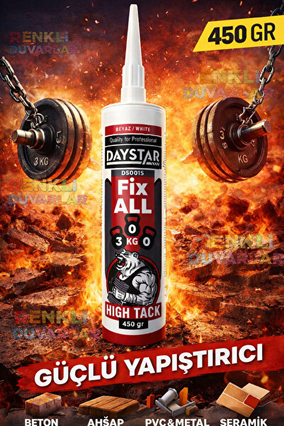 Renkli Duvarlar Power Güçlü Hızlı Süper Yüksek Tutunma Pvc Çıta Ve Panel Yapı...