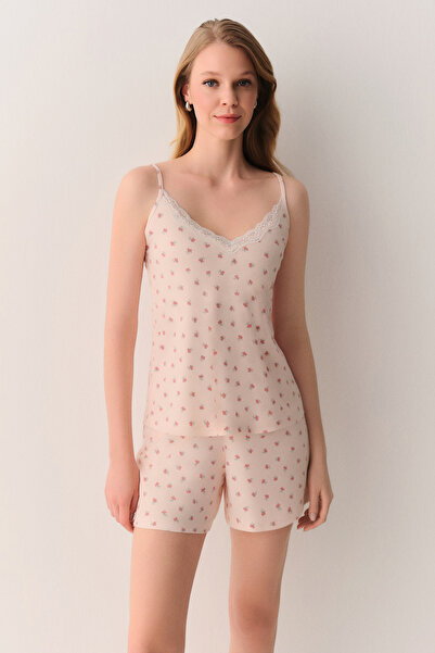 SUWEN Meri Atlet Şort Pijama Takımı