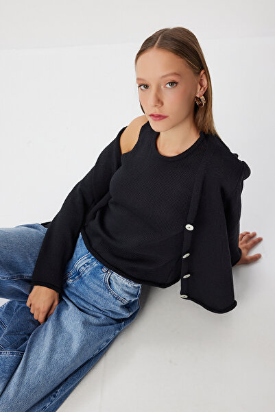 Happiness İstanbul Strickjacke-Unterhemd-Set