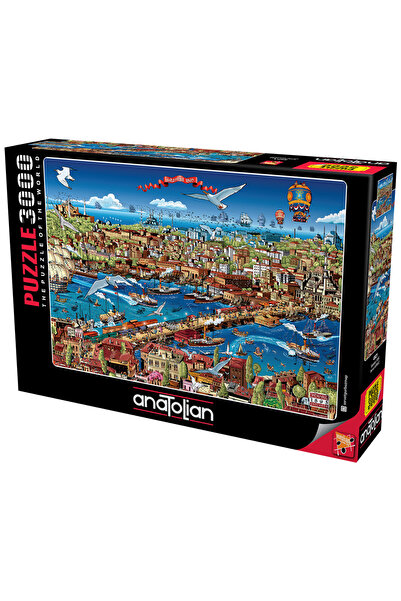 Anatolian Puzzle 3000 Parça Yapboz Puzzle - Istanbul 1895 4921
