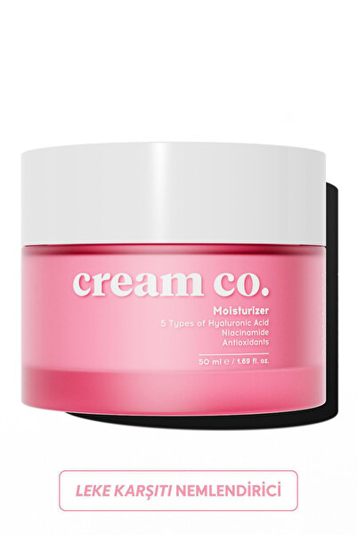 Cream Co. Su Bazlı Moisturizer Nemlendirici Aydınlatıcı Yüz Kremi | Hyaluroni...
