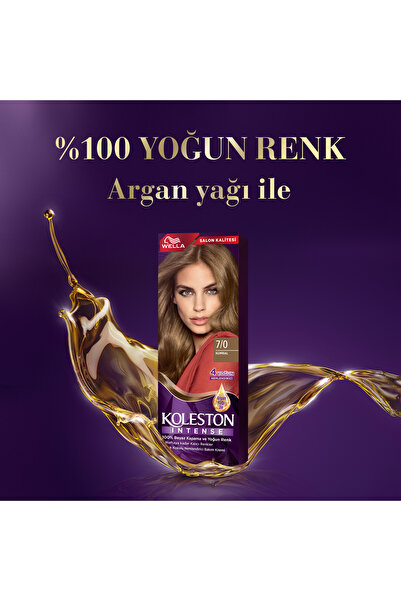 Wella Koleston Intense 7/0 Kumral Saç Boyası