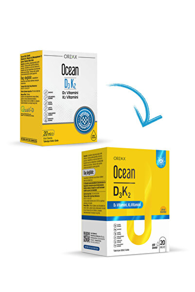 Ocean Orzax D3K2 20ml Damla