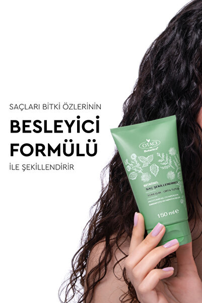 Otacı Bitkisel Saç Şekillendirici Yumuşak & Orta Tutuş 150 ml Üçlü Paket