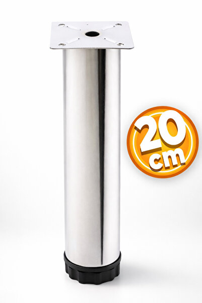 Badem10 Metal reglabil Maple 20 cm Mobilier cromat Canapea Fotoliu Baza de ri...