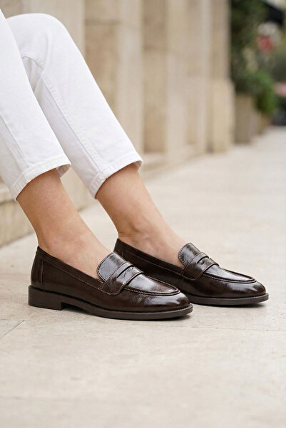SOHO Kahve Kadın Loafer Ayakkabı 21386