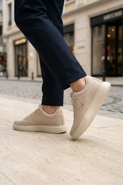 SOHO Beige Men's Sneaker 21394