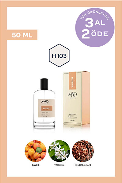 Mad Parfüm Mad H103 Selective 50 ml Kadın Parfüm | Oryantal & Çiçeksi Notalar