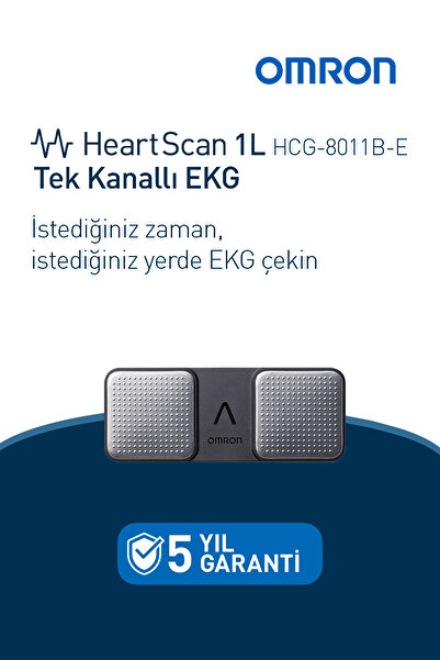 Omron HCG-8011B Taşınabilir 1L EKG Cihazı