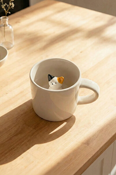 TRENDYOLMİLLA HOME Керамична чаша с дизайн на животни TPHSS26UP00005