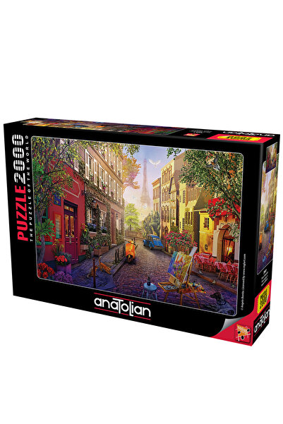 Anatolian Puzzle 2000 Parça Yapboz Puzzle - Paris Sokakları 3961