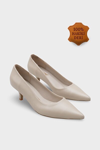 Capone Outfitters Veronica Tocuri medii cu vârf ascuțit Căptușeală din piele ...