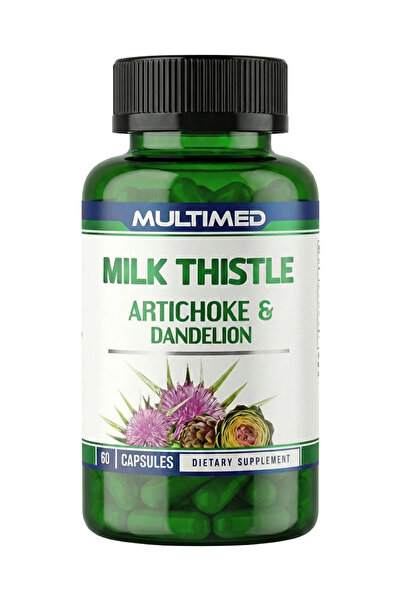 Multimed Milk Thistle – Deve Dikeni + Enginar + Karahindiba – Karaciğer Yenil...