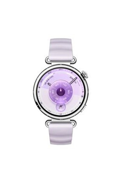 Huawei ساعة GT 6 2025 | 41 مم | سوار أرجواني من الفلوروإيلاستومر | شاشة AMOLED