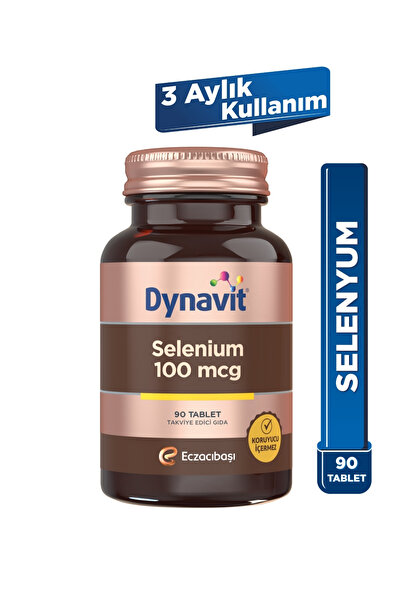 Dynavit Selenium 100 mcg 90 Tablet – Selenyum - Saç & Cilt