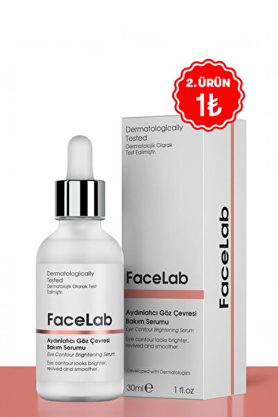 FaceLab Aydınlatıcı & Nemlendirici Göz Serumu – Morluk Karşıtı & Dolgunlaştır...
