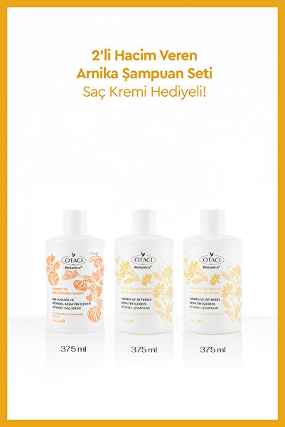 Otacı Arnika Şampuan Seti - Saç Kremi Hediyeli