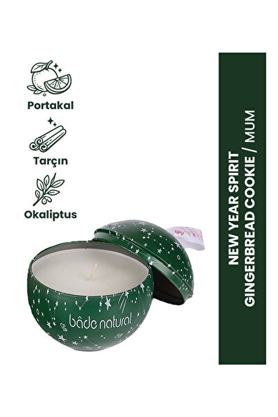 Bade Natural New Year Spirit Gingerbread Cookie Soya Mumu 140 gr
