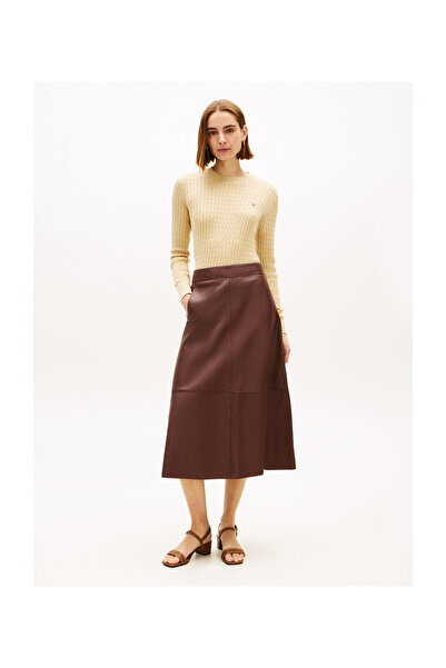 Tommy Hilfiger WW0WW44993 ACR L CO CABLE C-NK LS ΠΟΥΛΟΒΕΡ