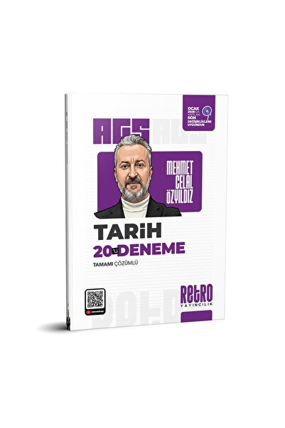 RETRO YAYINCILIK 2026 Meb Ags Tarih 20 'li Deneme Tamamı Çözümlü Retro Yayınl...
