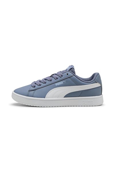 Puma Rickie Classic Jr Gray Sky-Puma Whi