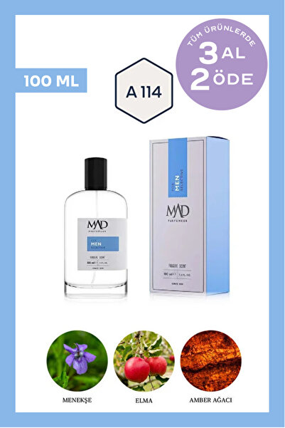 Mad Parfüm Mad A114 Selective 100 ml Erkek Parfüm | Fougere & Fresh Notalar
