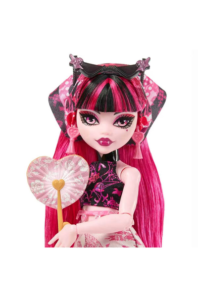 MONSTER HIGH ® GİZEMLİ ARKADAŞLAR™ DRACULAURA™ Tatil Bebeği, Draculaura bebek...