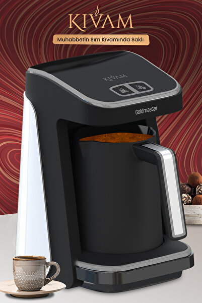 GOLDMASTER Kıvam ECO Siyah Beyaz Geniş Hazneli Akıllı Yerleştirme Patentli Tü...