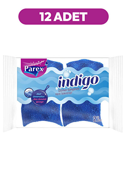 Parex İndigo 2'li Sünger Onikili Paket
