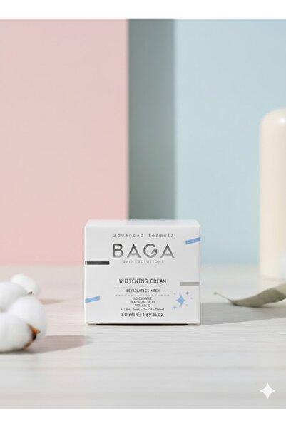Baga Whitening Niacinamide Hyaluronic Acid Vitamin C içeren Beyazlatıcı Krem