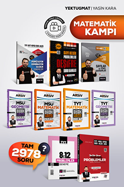 Marka Yayınları TYT 2026 Matematik Kampı | Problemler Geometri Matematik Çıkm...