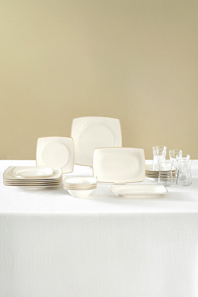 Karaca Elegance Bone Jamie 26 Parça 6 Kişilik Kahvaltı Takımı