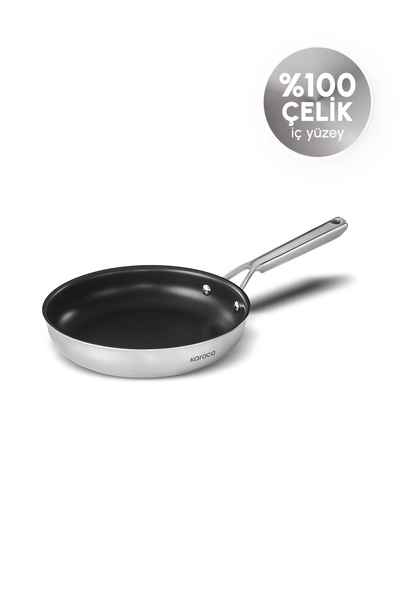 Karaca Plasma Steel 316+ 3Ply Fireproof Non-Stick Steel Pan 26 cm