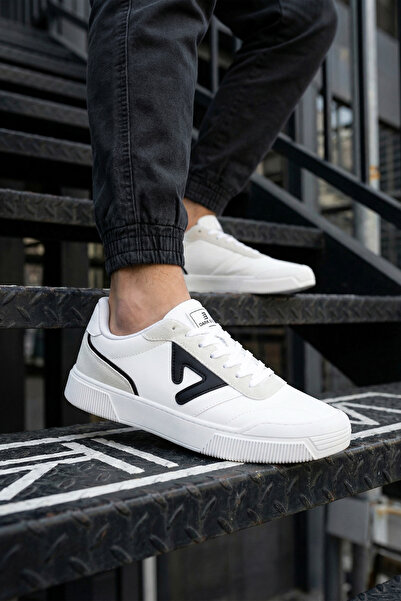 DARK SEER حذاء رياضي كاجوال للرجال من DS Midas باللون الأبيض والأسود