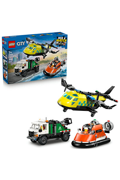 LEGO ® City Uçak, Servis Kamyonu ve Hoverkraft Karışımı 60505- 7+ Yaratıcı Oy...