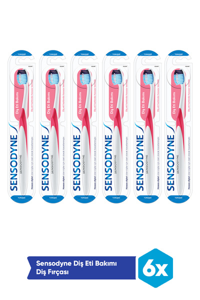 Sensodyne Diş Eti Bakımı Diş Fırçası x 6 Adet