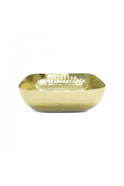 Karaca Home Loren 3'lü Mini Çerezlik Gold 24,5x8x3,5 cm