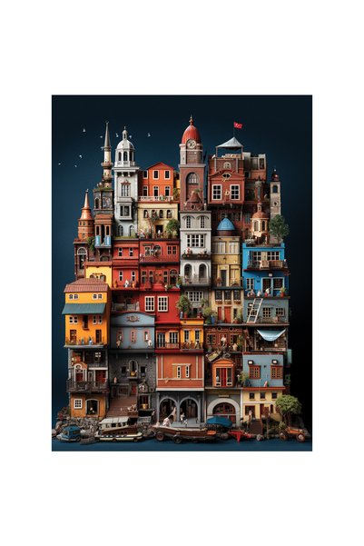 Anatolian Puzzle 1000 Parça Yapboz Puzzle - Balat 1157