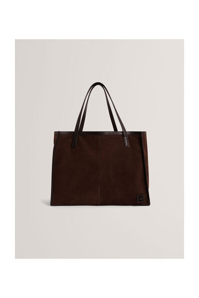 Ted Baker TB Script Detail Nagy Méretű Velúr Táska