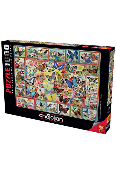 Anatolian Puzzle 1000 Parça Yapboz Puzzle - Kelebekler 1094